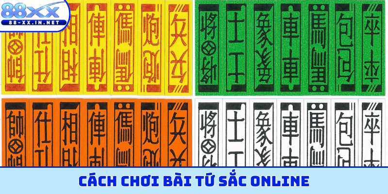 cách chơi bài tứ sắc online