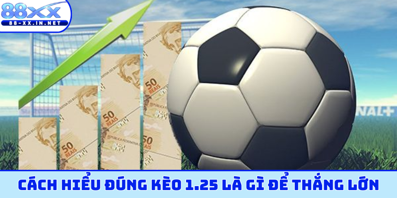 Cách hiểu đúng kèo 1.25 là gì để thắng lớn