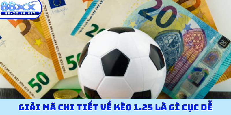 Giải mã chi tiết về kèo 1.25 là gì cực dễ