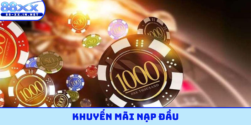 khuyến mãi nạp đầu