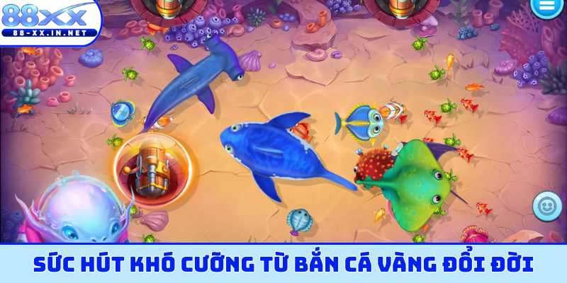 Sức hút khó cưỡng từ bắn cá vàng đổi đời