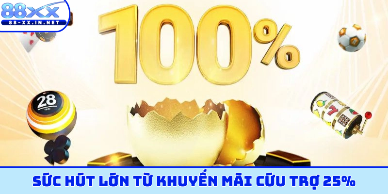 Sức hút lớn từ khuyến mãi cứu trợ 25%