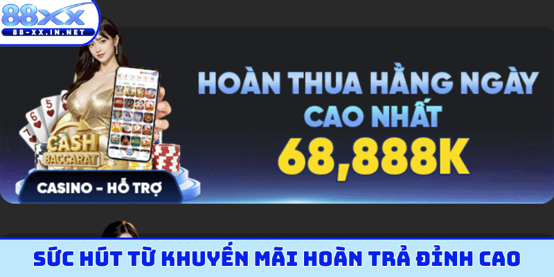 Sức hút từ khuyến mãi hoàn trả đỉnh cao